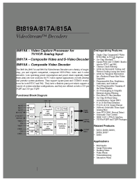 Datasheet BT817A manufacturer Неопределенные