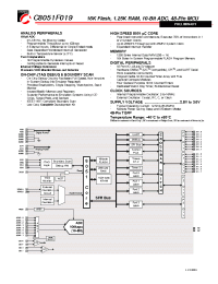Datasheet C8051F019 manufacturer Неопределенные