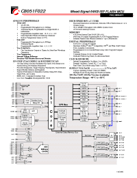 Datasheet C8051F022 manufacturer Неопределенные