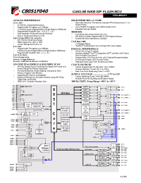 Datasheet C8051F040 manufacturer Неопределенные