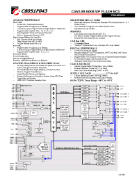 Datasheet C8051F043 manufacturer Неопределенные