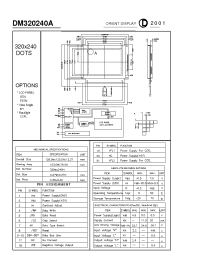 Datasheet DM320240A manufacturer Неопределенные