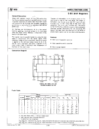 Datasheet DM7496 manufacturer Неопределенные