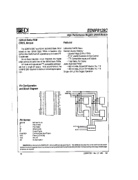 Datasheet EDI8F8128C manufacturer Неопределенные