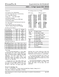 Datasheet EM614163A-45 manufacturer Неопределенные