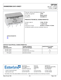 Datasheet GP250720EDC26V manufacturer Неопределенные