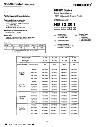 Datasheet HB02101 manufacturer Неопределенные