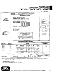 Datasheet HCM1144A manufacturer Неопределенные