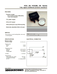 Datasheet HCX005D6H manufacturer Неопределенные