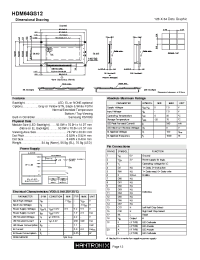 Datasheet HDM64GS12 manufacturer Неопределенные