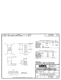 Datasheet LDS-A306RI manufacturer Неопределенные