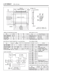 Datasheet LG128641 manufacturer Неопределенные