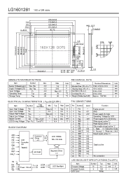 Datasheet LG1601281 manufacturer Неопределенные