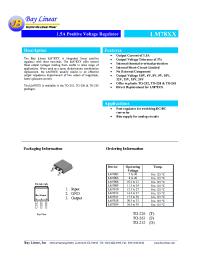 Datasheet LM7805 manufacturer Неопределенные