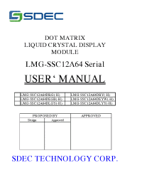 Datasheet LMG-SSC12A64DEYW manufacturer Неопределенные
