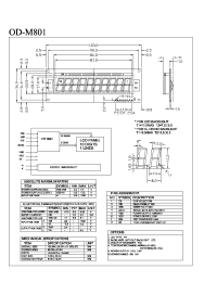 Datasheet M801 manufacturer Неопределенные