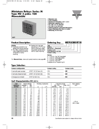 Datasheet MZPC0024310A manufacturer Неопределенные