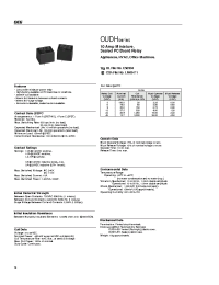 Datasheet OUDH-SS-103D manufacturer Неопределенные