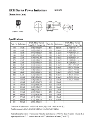 Datasheet RCH330 manufacturer Неопределенные