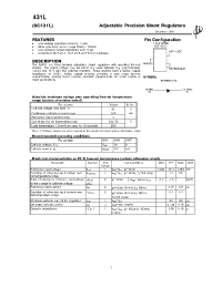 Datasheet SC431L manufacturer Неопределенные