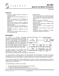 Datasheet SC-601DIE manufacturer Неопределенные