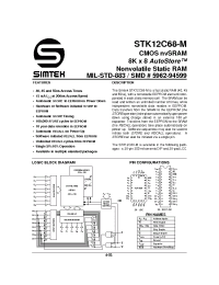 Datasheet STK12C68-55M manufacturer Неопределенные