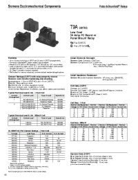 Datasheet T9AP1D52-12 manufacturer Неопределенные