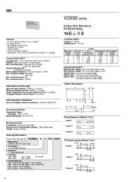 Datasheet V23092A1005A201 manufacturer Неопределенные