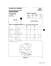 Datasheet VN2222KM manufacturer Неопределенные