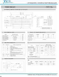 Datasheet YMS162-01 manufacturer Неопределенные