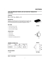 Datasheet ZX5T955G manufacturer Неопределенные