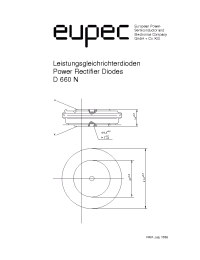 Datasheet D660N manufacturer Eupec