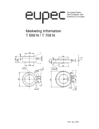 Datasheet T708N manufacturer Eupec