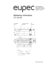 Datasheet TD131N manufacturer Eupec