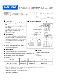 Datasheet 11-21UBC/C470/TR8 manufacturer Everlight
