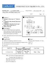 Datasheet 12-215UBGC/TR8 manufacturer Everlight