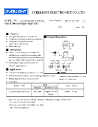 Datasheet 12-21SYGC/S530-E1/S41/TR8 manufacturer Everlight