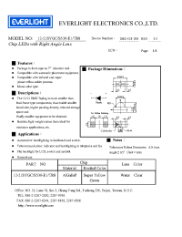Datasheet 12-21SYGC/S530-E1/TR8 manufacturer Everlight