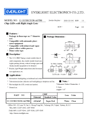 Datasheet 12-21USRC/S530-A6/TR8 manufacturer Everlight