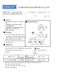 Datasheet 12-21UYC/S75/TR8 manufacturer Everlight