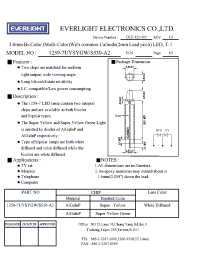 Datasheet 1259-7UYSYGW/S530-A2 manufacturer Everlight