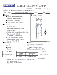 Datasheet 1294-2SURSYGW/S530-A2/D57 manufacturer Everlight