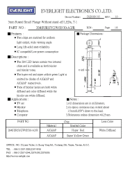 Datasheet 204SURSYGW/S530-A2/R manufacturer Everlight