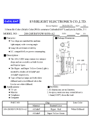 Datasheet 209-2SURSYGW/S530-A2 manufacturer Everlight