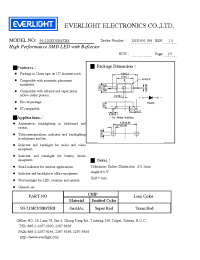 Datasheet 93-21SRT/S80/TR8 manufacturer Everlight