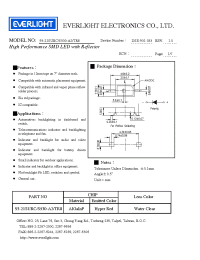 Datasheet 93-21SURC/S530-A3 manufacturer Everlight