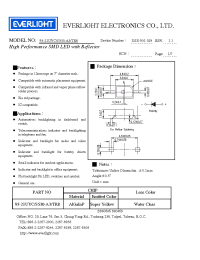Datasheet 93-21UYC/S530-A3 manufacturer Everlight