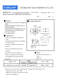 Datasheet 93-22SURSURC/S530-A4/S70/TR8 manufacturer Everlight