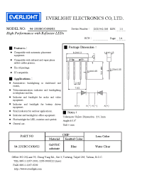 Datasheet 94-22UBC/C430/S2 manufacturer Everlight