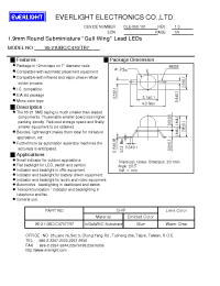 Datasheet 95-21UBC/C470/TR7 manufacturer Everlight